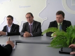Зліва направо: Олександр Сич, Роман Петров, Володимир Михайлик