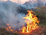 У Світловодську ліквідовано пожежу сухої трави