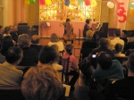 Зал зачаровано слухає виступ студентки Черкаського музучилища Анжели Скрипник