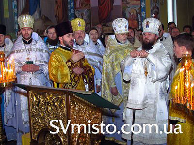 Новопризначений Єпископ Боголеп провів святкове богослужіння у Світловодську