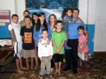 Начальник Світловодської міліції Дмитро Ткачонок привітав дітей з Днем знань