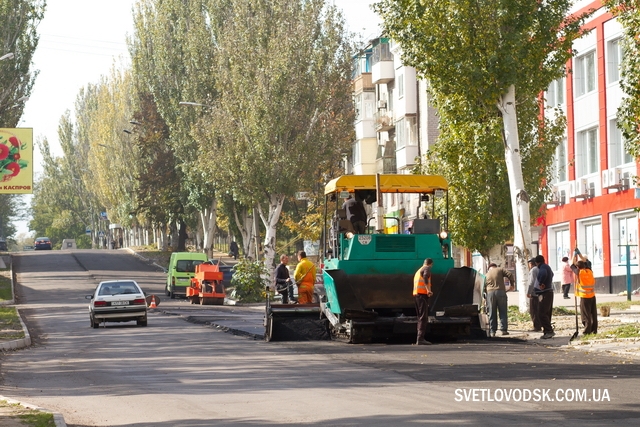 Капитальный ремонт улицы Ленина продолжается