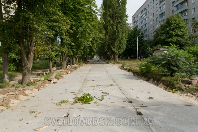 Второй этап капитального ремонта улицы Бойко в Светловодске продолжается