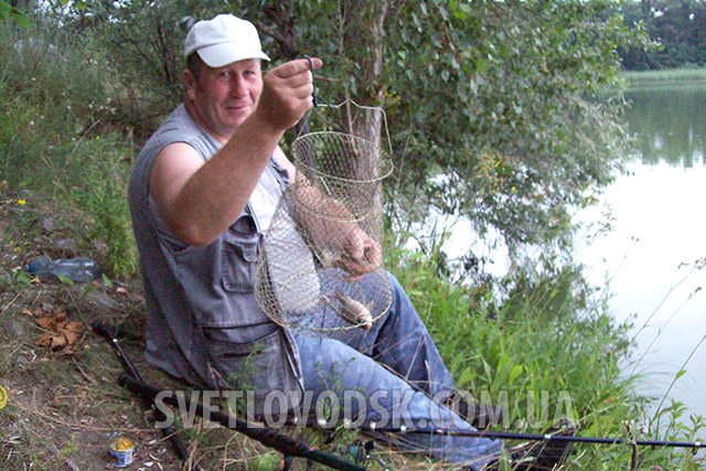 Чемпіоном Світловодська з риболовного спорту став Олександр Швець