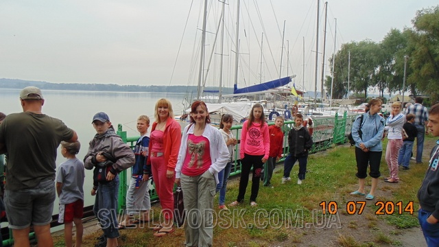 Екскурсії містом і районом організували світловодці для дітей зі сходу України