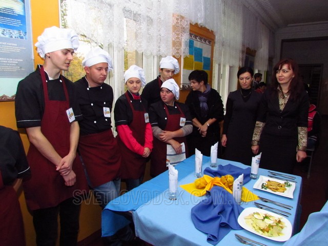 Вперше у Світловодську відбувся конкурс кухарів