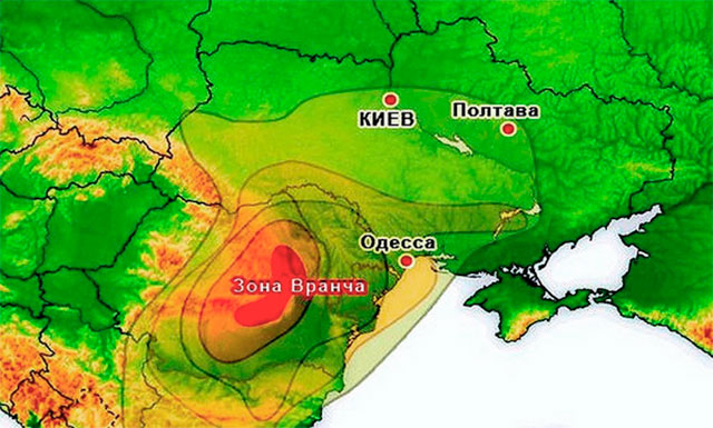 Землетрус — у румунському Фошкани, відголоски — у Світловодську