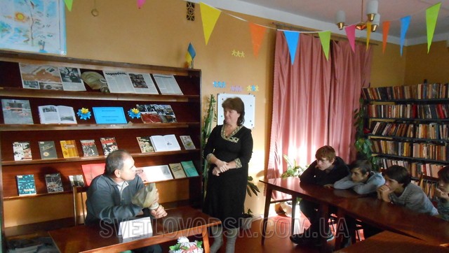 Зустріч з ліквідатором аварії на Чорнобильській АЕС відбулися в бібліотеці №2