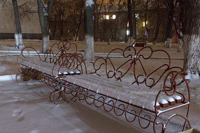 Фотофакт: У Світловодськ прийшла справжня зима!