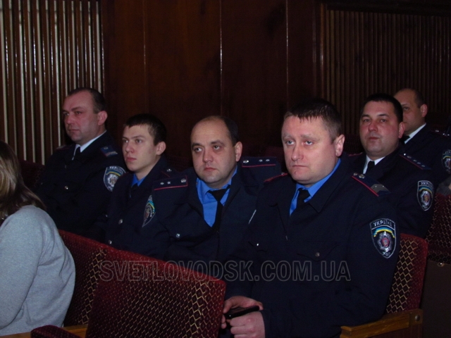 На свято до Світловодських правоохоронців завітали два генерала з Києва