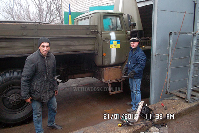 Автомобіль Урал 375А для потреб АТО відремонтували у Світловодському УЕГГ