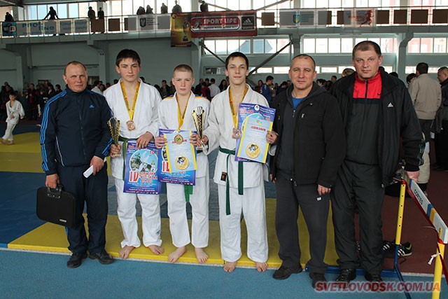 Світловодські дзюдоїсти — призери Всеукраїнської турніру