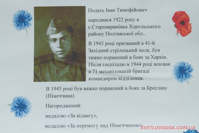 «Пам'ять героїв безсмертна» — виставка плакатів у Світловодському міськвиконкомі