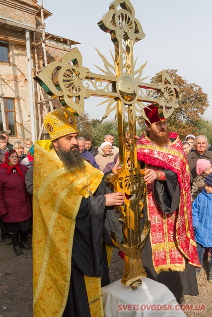 Спасо-Преображенський храм відтепер вінчатиме Хрест головного купола