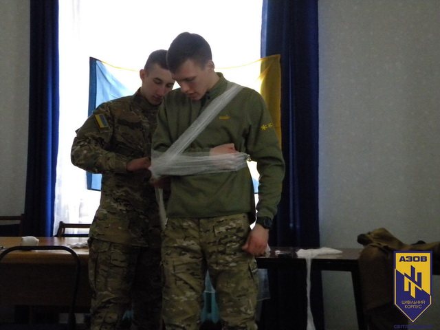 Вишкіл з тактичної медицини від ЦК "Азов"