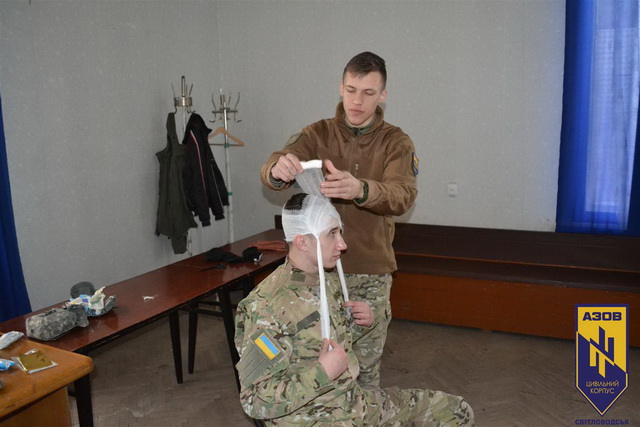 Вишкіл з тактичної медицини від ЦК "Азов"