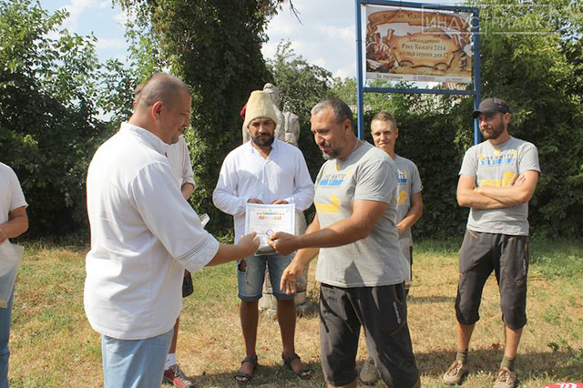 Земля з Кіровоградщини поповнила символічний «Курган єдності і миру» у Запоріжжі