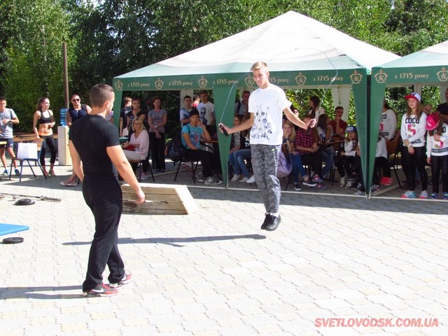 Вперше у Світловодську відбулися змагання з кросфіту