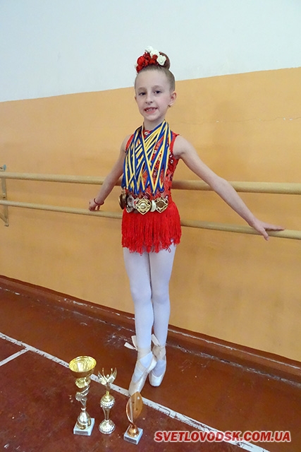Софія Барадуля — маленька зірочка балету районного будинку культури