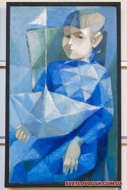 "Андрей", 81х50 см, масло на картоне. 1990.
