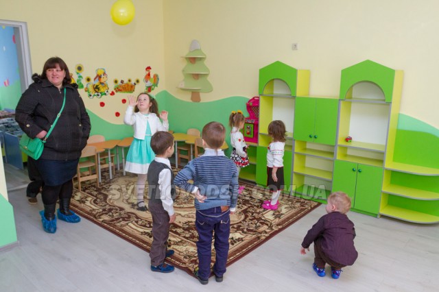 Дитячий садок «Сонечко» відкрився у Великій Скельовій!