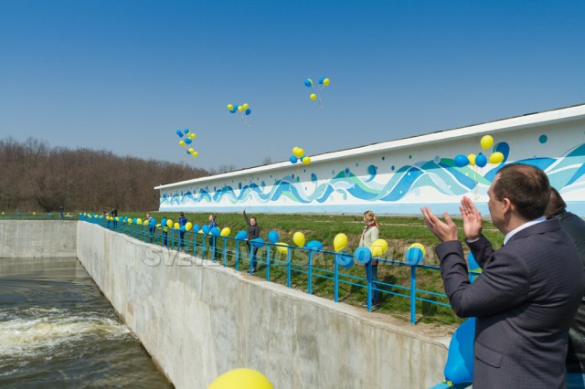 Ювілейний 30-й пуск води каналом «Дніпро-Інгулець» — відбувся!