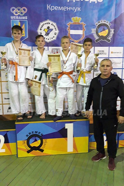 Четверо світловодців стали призерами Всеукраїнського турніру з дзюдо