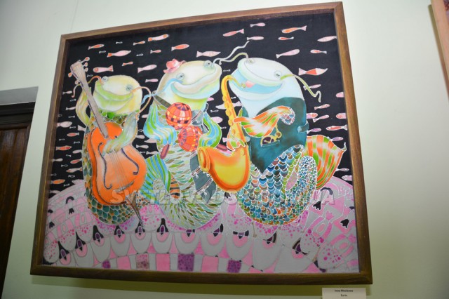 Інна Мосієнко з виставкою картин «Перегони думок»