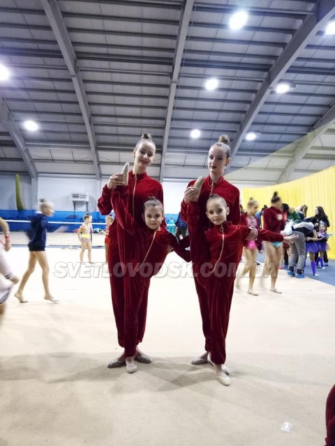 Світловодські гімнастки стали призерками турніру «Золотий Кубок — Golden Cup 2018»