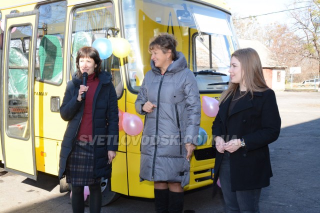 Новий шкільний автобус тепер у користуванні дітей Великоандрусівської ОТГ