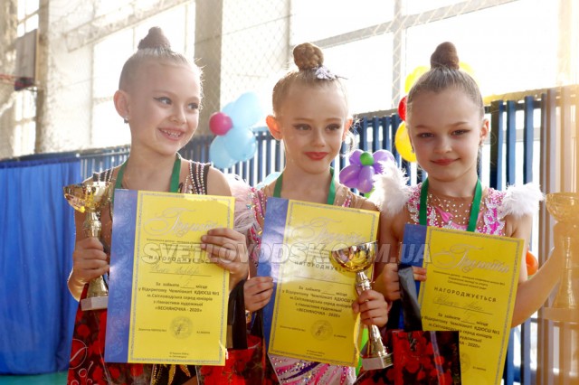 У Світловодську відбувся Всеукраїнський турнір з художньої гімнастики "Весняночка-2020"