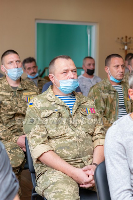 На приватному підприємстві «Віктор і К» ветеранів АТО привітали з Днем Незалежності України