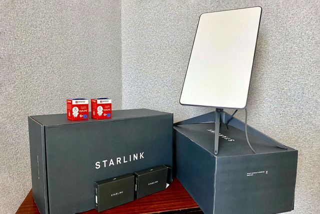 Світловодська громада отримала дві станції Starlink