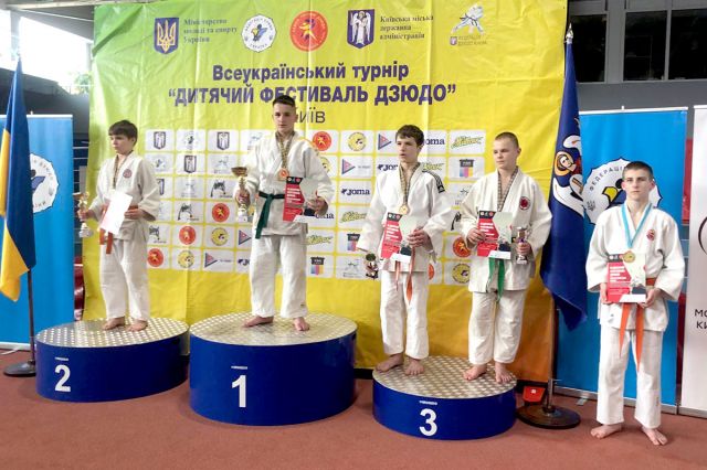 Денис Кравченко — чемпіон Всеукраїнського турніру з дзюдо