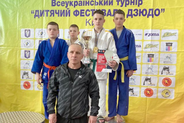 Денис Кравченко — чемпіон Всеукраїнського турніру з дзюдо