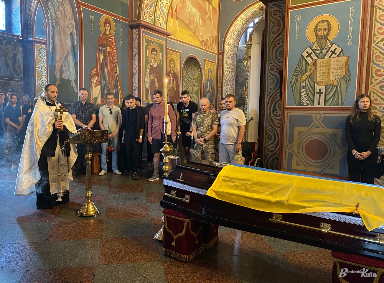 У Києві попрощалися із 22-річним захисником України Павлом Гурандою