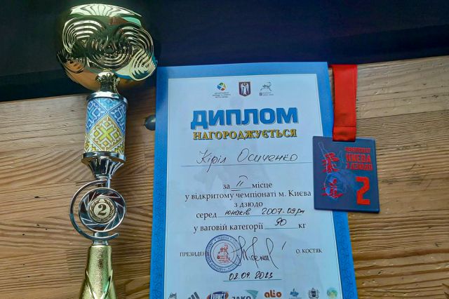 Кіріл Осиченко — срібний призер відкритого чемпіонату Києва