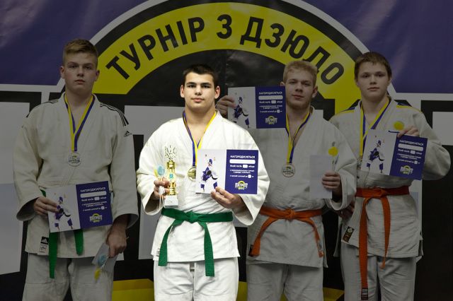 Кіріл Осиченко — переможець турніру з дзюдо