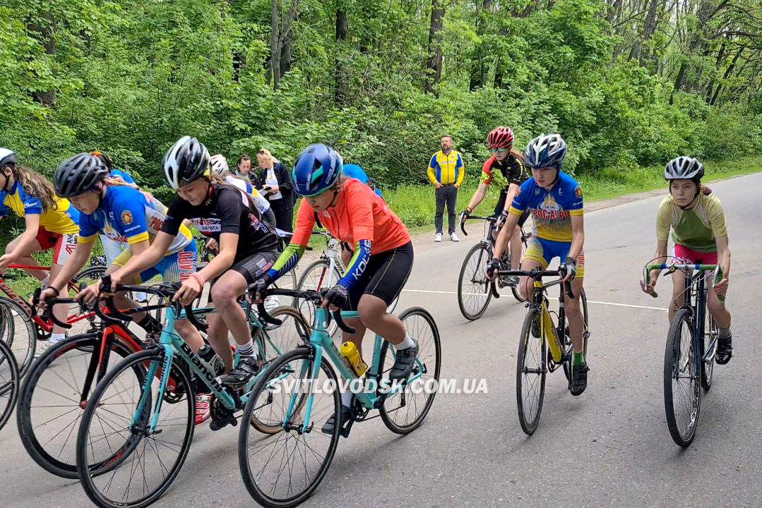 Рекордна кількість велосипедистів зі Світловодська взяла участь у змаганнях