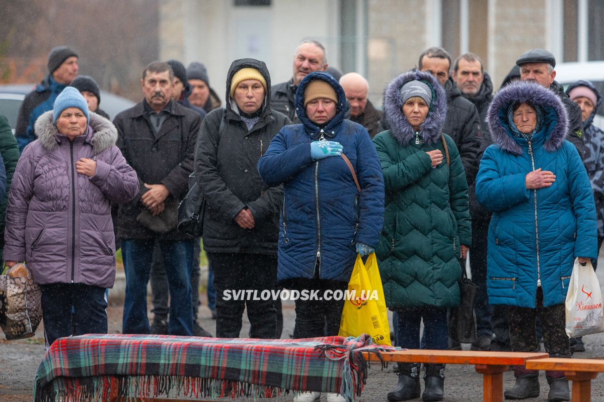 У Великій Андрусівці відкрили алею пам’яті героям