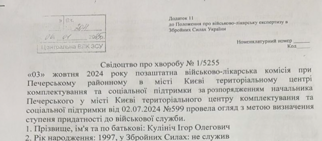 Як син зрадника України ухиляється від мобілізації