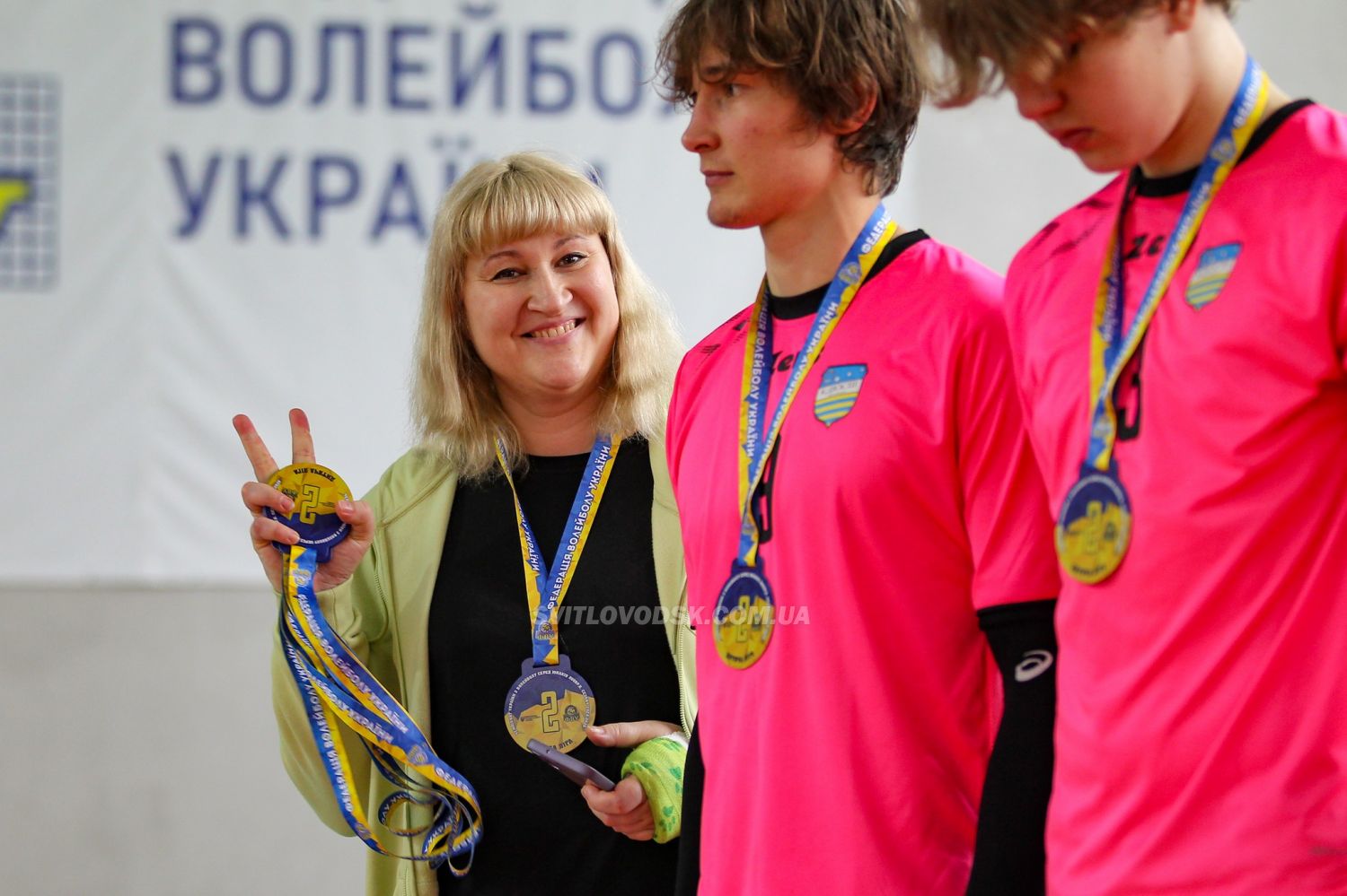 Збірна Кіровоградщини — віцечемпіони України з волейболу серед юнаків Збірна Кіровоградщини — віцечемпіони України з волейболу серед юнаків