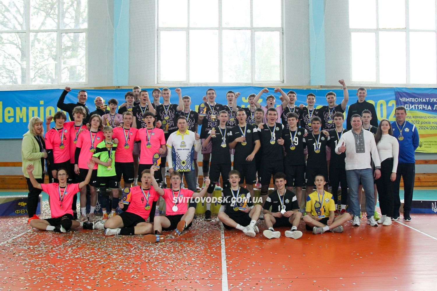 Збірна Кіровоградщини — віцечемпіони України з волейболу серед юнаків Збірна Кіровоградщини — віцечемпіони України з волейболу серед юнаків