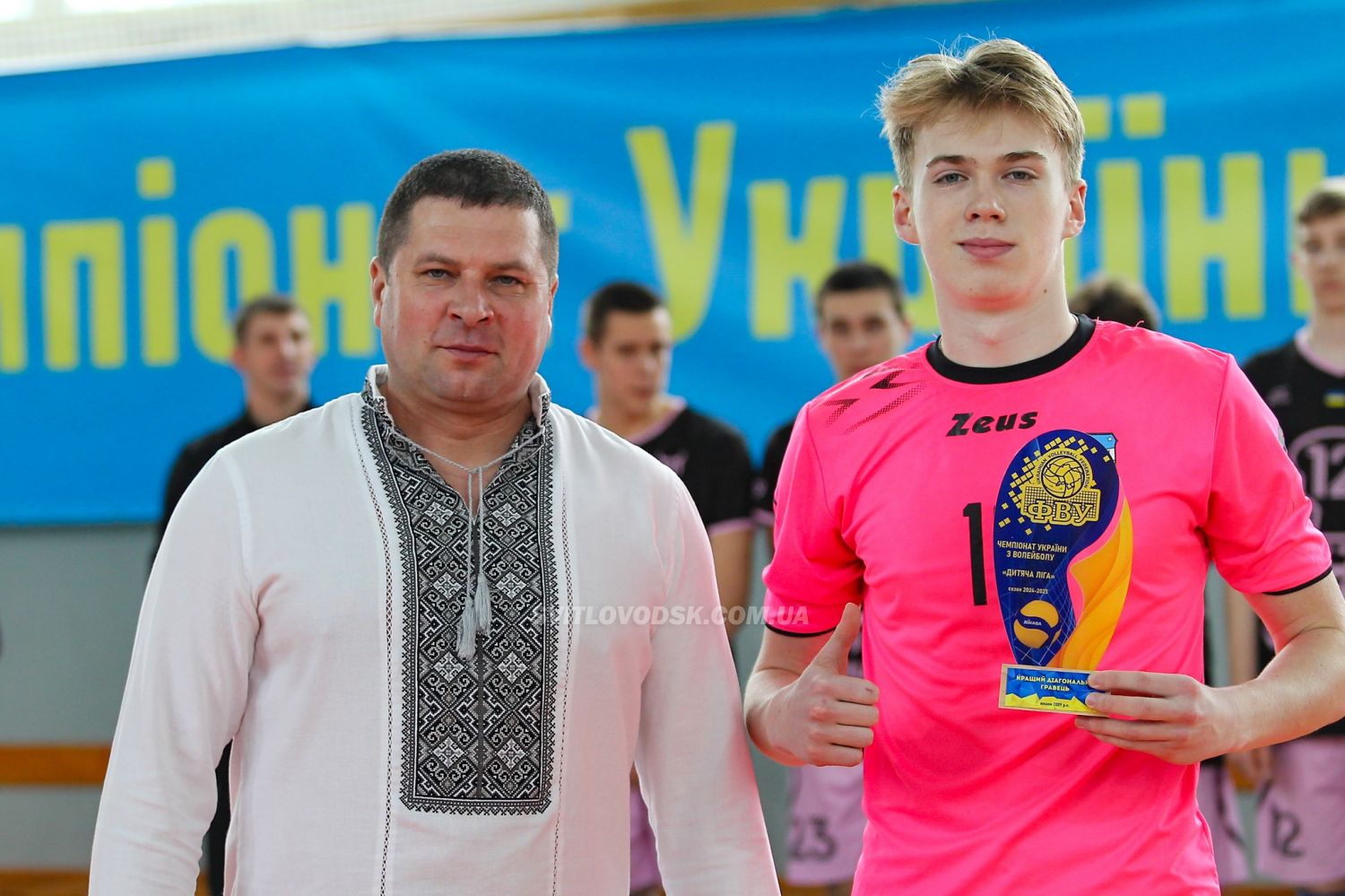 Збірна Кіровоградщини — віцечемпіони України з волейболу серед юнаків Збірна Кіровоградщини — віцечемпіони України з волейболу серед юнаків