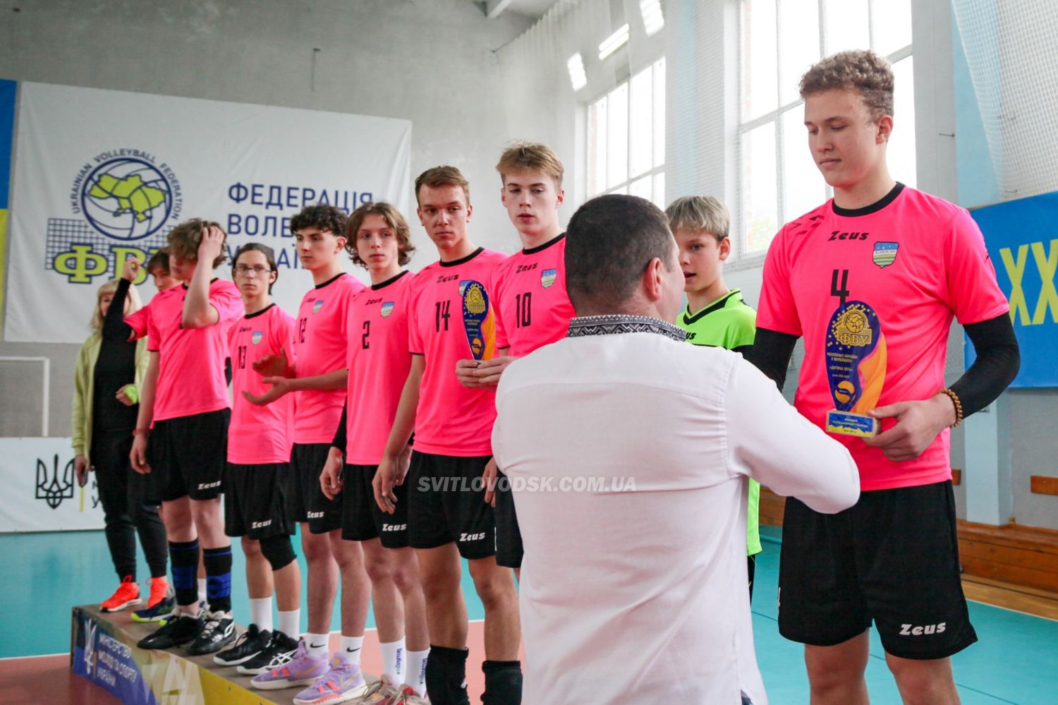 Збірна Кіровоградщини — віцечемпіони України з волейболу серед юнаків Збірна Кіровоградщини — віцечемпіони України з волейболу серед юнаків