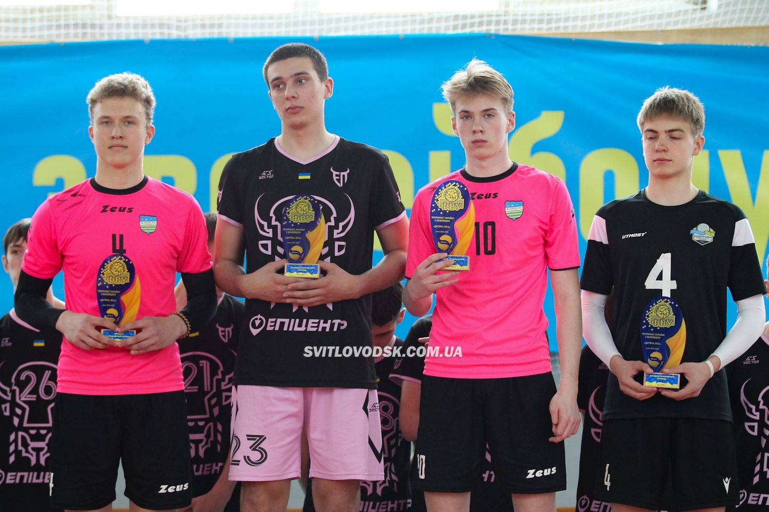 Збірна Кіровоградщини — віцечемпіони України з волейболу серед юнаків Збірна Кіровоградщини — віцечемпіони України з волейболу серед юнаків