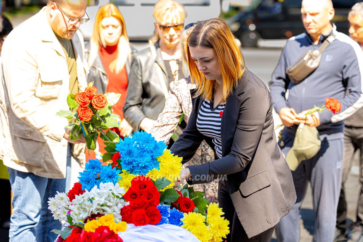 Світловодськ попрощався із захисником Василем Сідненком