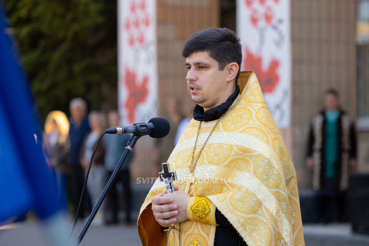 Світловодськ попрощався із захисником Василем Сідненком