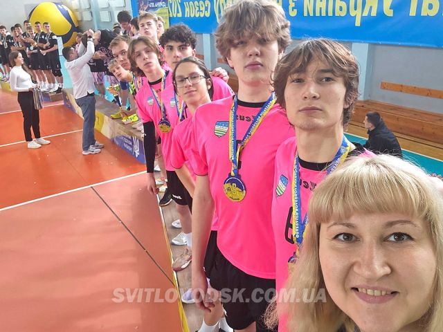 Збірна Кіровоградщини — віцечемпіони України з волейболу серед юнаків Збірна Кіровоградщини — віцечемпіони України з волейболу серед юнаків