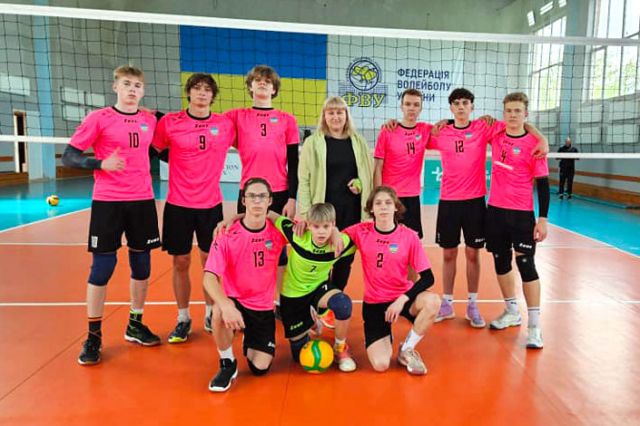 Збірна Кіровоградщини — віцечемпіони України з волейболу серед юнаків Збірна Кіровоградщини — віцечемпіони України з волейболу серед юнаків